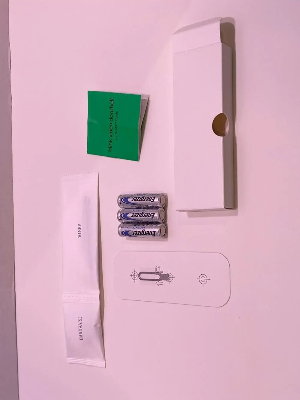 Blink Video Doorbell 2nd Gen Wireless HD Camera Black Open Box